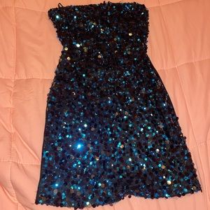 Blue Sparkle Dress